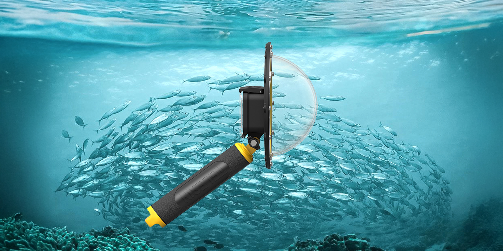 Obudowa wodoodporna Telesin GP-DMP-T09 do kamer GoPro Hero 9 / 10 / 11 / 12 / 13